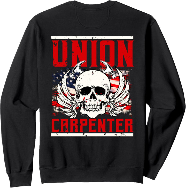 Zimmermann Geschenke Design auf der Rückseite der Kleidung Sweatshirt