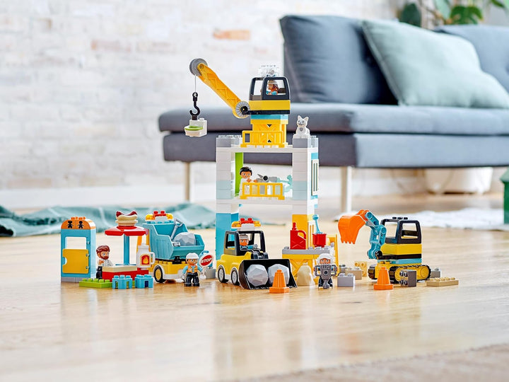 LEGO 10933 DUPLO Grosse Baustelle Optimierte Verpackung, Optimierte Verpackung