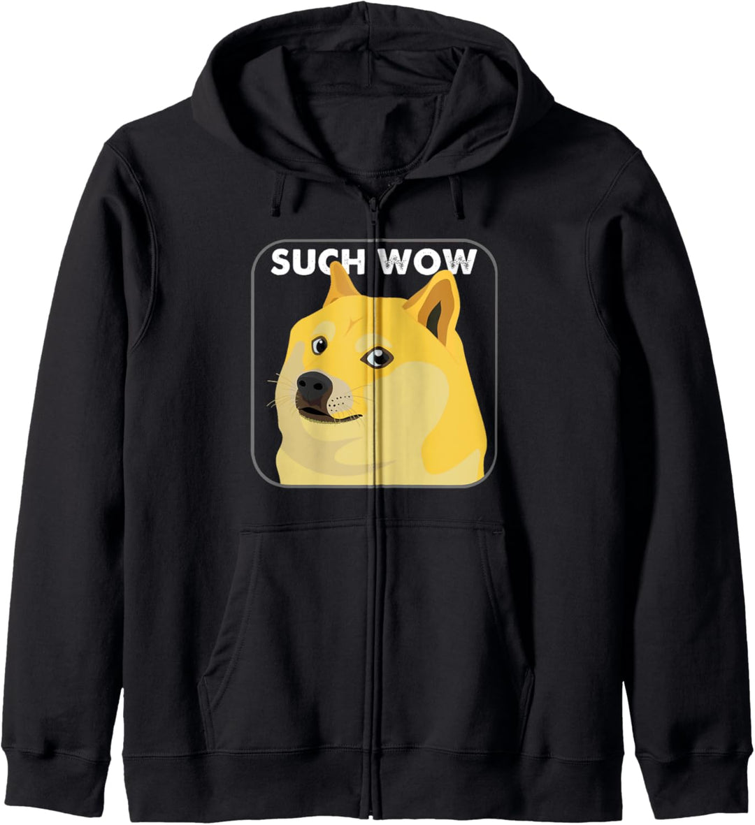 Solches Wow Doge Internet Meme Kapuzenjacke