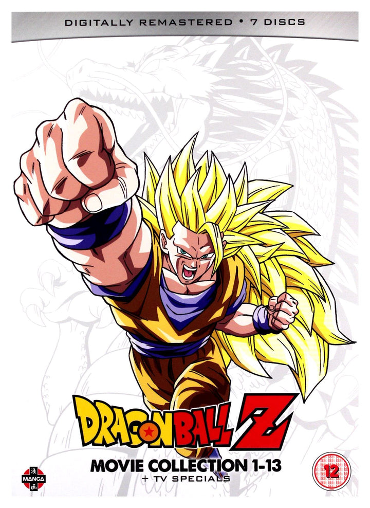 Dragon Ball Z Movie Complete Collection: Movies 1-13 + TV Specials, DVD