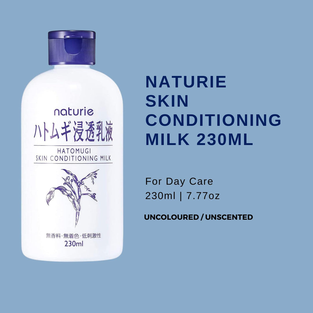 Naturie Skin Conditioning Milk 230ml - Blotting Paper Set