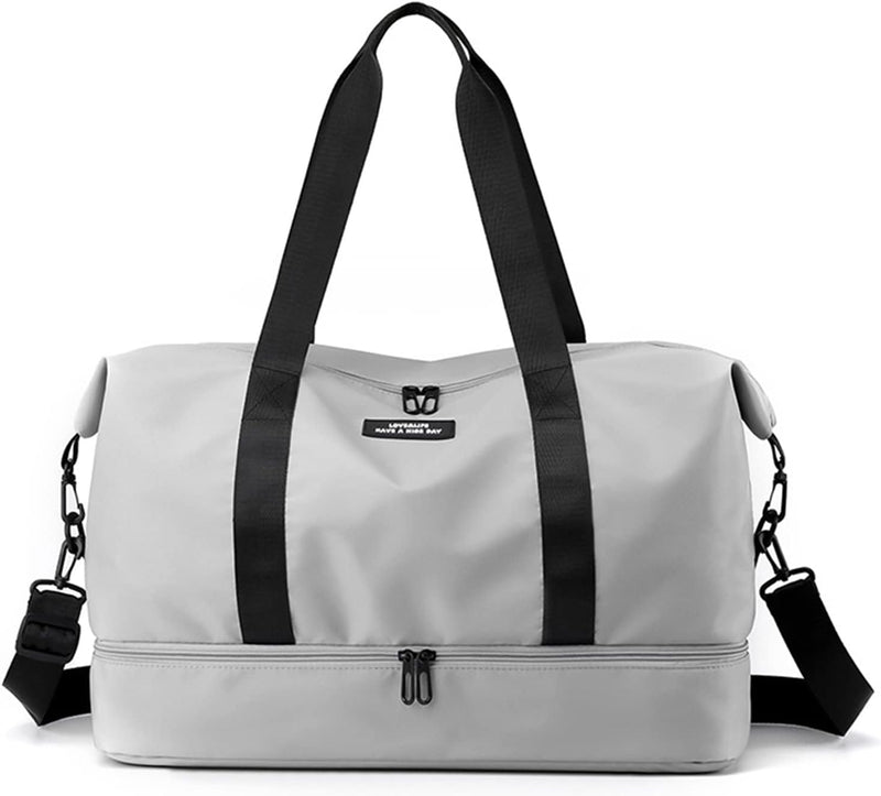 CORIOS Reisetaschen Duffle Bag Nylon Sporttasche für Damen/Herren Faltbare Weekender Übernachtung Ta