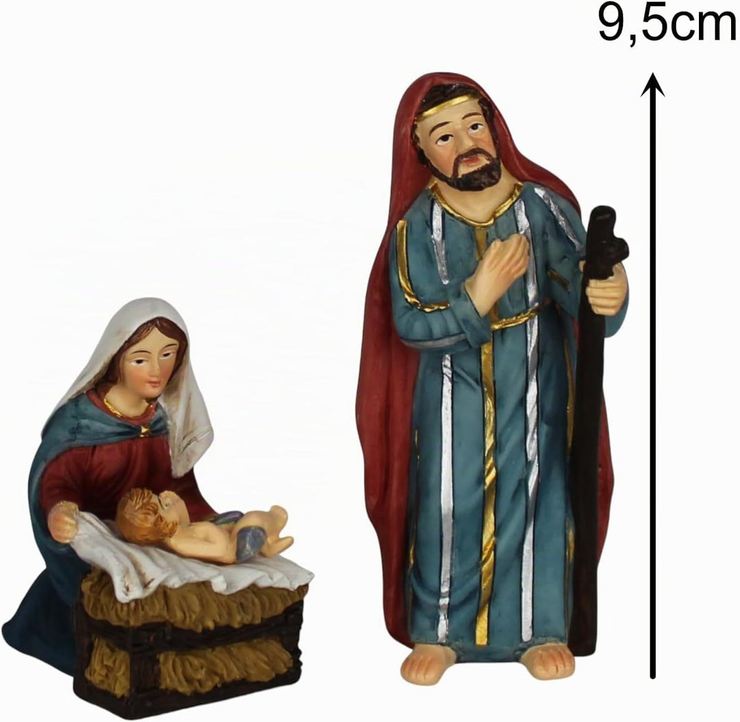 ZICOM Krippenfigurenset Babylon orientalisch ca. 10cm 11-TLG. Polyresin handbemalt