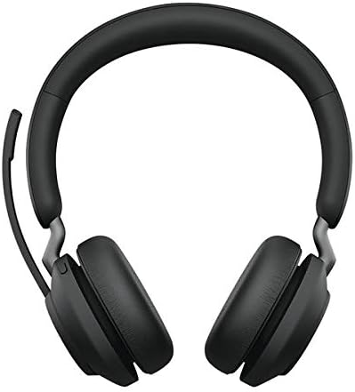 Jabra Evolve2 65 Wireless PC Headset – Noise Cancelling UC Certified Stereo Headphones & Evolve2 65