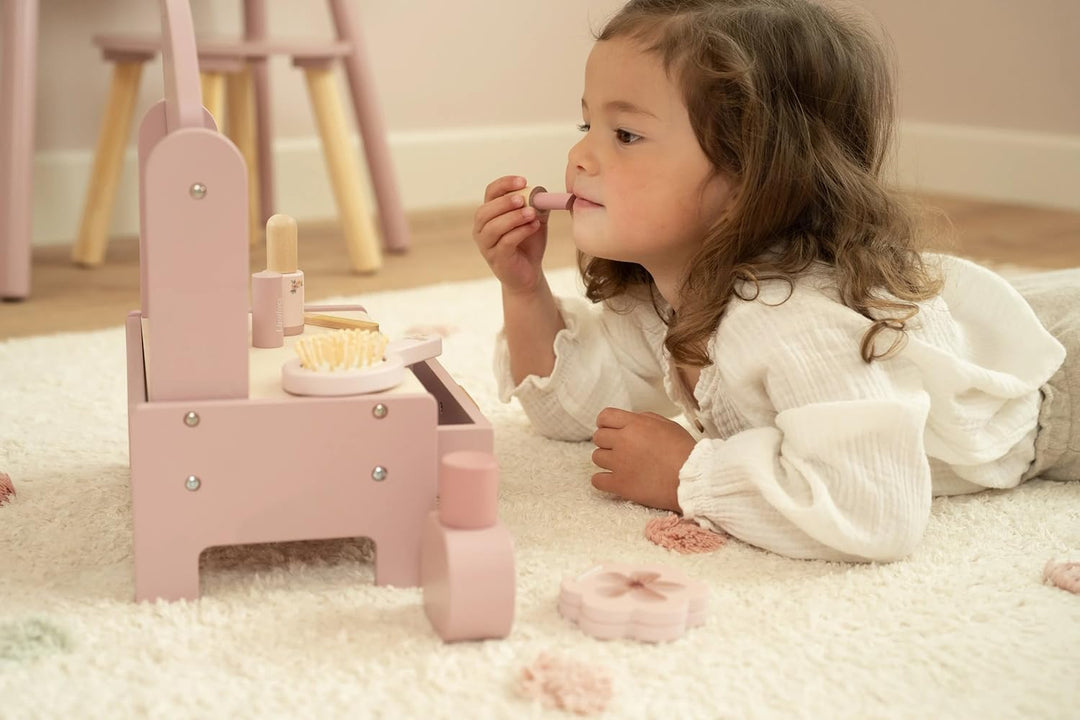 Little Dutch 2516 Holz Spielset Schminktisch - rosa