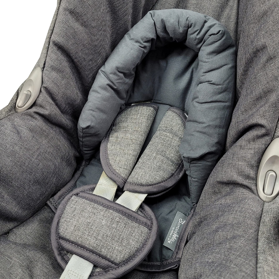 BAMBINIWELT Kopfpolster Kopfkissen für Babyschale kompatibel mit Maxi Cosi Modell Cabrio Fix und Cit