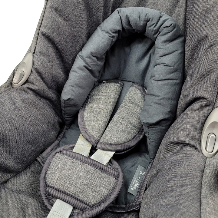 BAMBINIWELT Kopfpolster Kopfkissen für Babyschale kompatibel mit Maxi Cosi Modell Cabrio Fix und Cit
