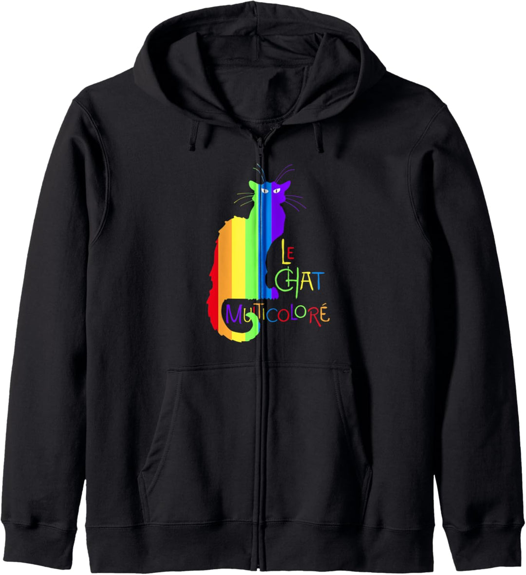Le Chat Multicoloré Kapuzenjacke