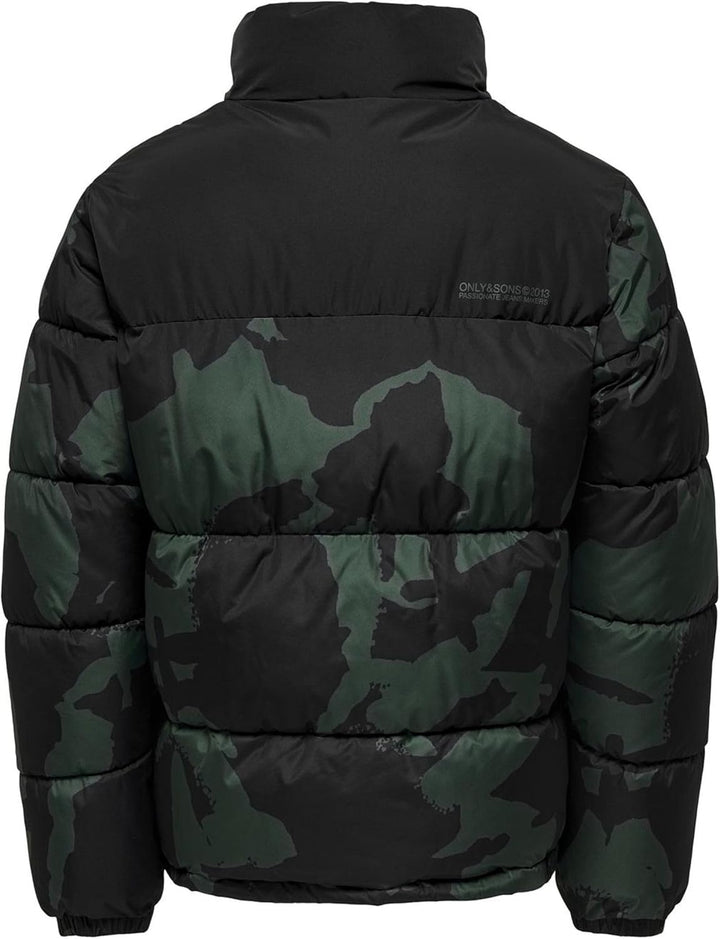 Only & Sons Male Daunenjacke ONSMELVIN Daunenjacke L Darkest Spruce, L Darkest Spruce