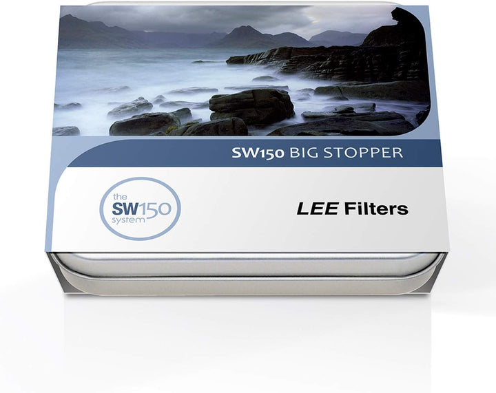 Lee Filters Big Stopper Graufilter-Scheibe (ND-Filter, Neutraldichtefilter) für SW150-System - 1000x