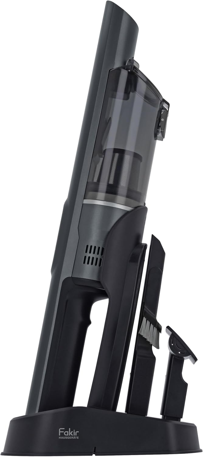 Fakir AS 1480 LT Akku Staubsauger 180 W, Handstaubsauger Akku, kabelloser Handstaubsauger mit 14,8 V