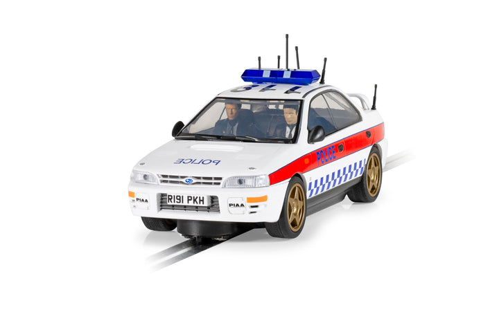 Scalextric C4429 Subaru Impreza WRX – Police Edition Autos – Strasse und Rallye, Subaru Impreza WRX
