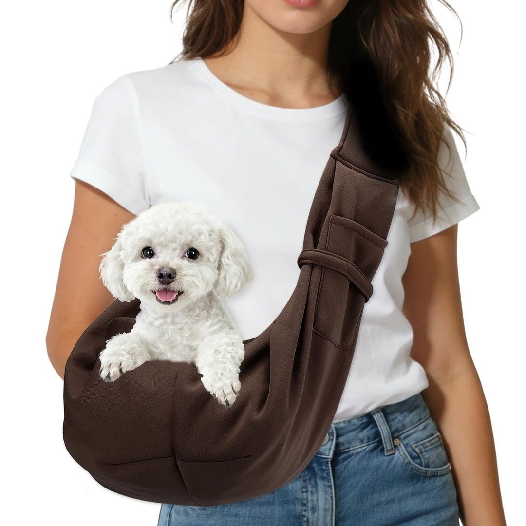 QUARKZMAN Hundetrage Für Kleine Hunde Und Katzen Bis Zu 16.5 Lbs Atmungsaktives Mesh Mit Verschluss