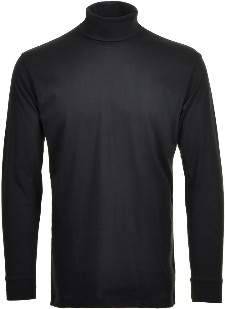RAGMAN Herren Unterzieh Rolli 2er Pack M Schwarz-009, M Schwarz-009