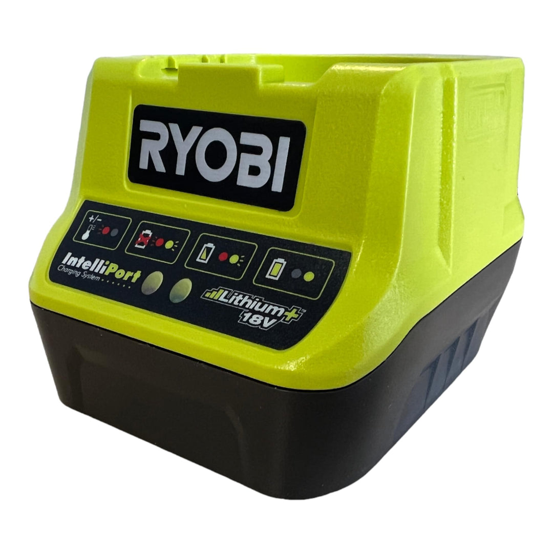 Ryobi Schnellladegerät 18V, Spannungs- und Temperaturüberwachung, mit Schutzelektronik, ohne Akku –