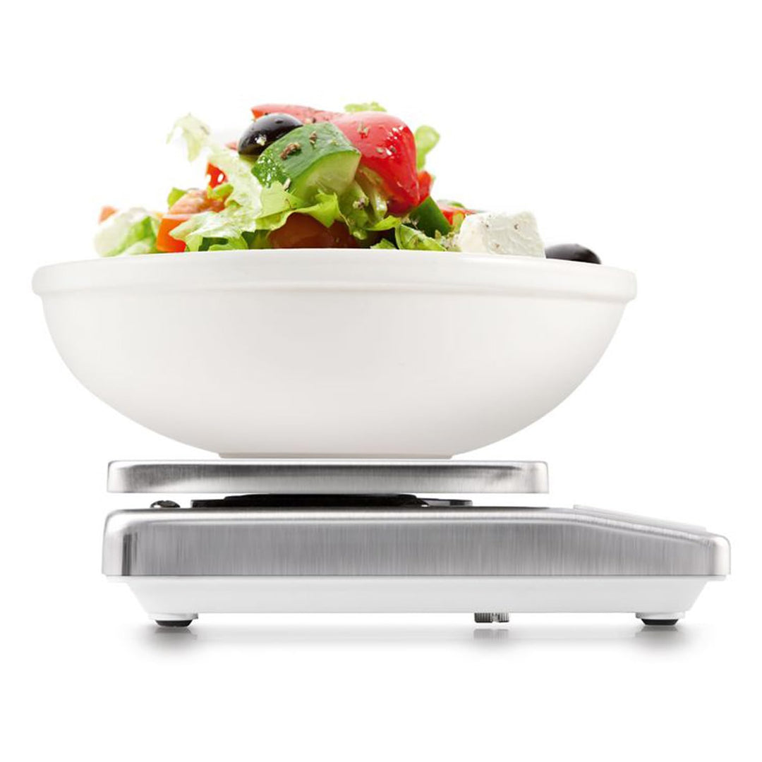 Tischwaage [Kern FOB 0.5K-4NS] Kompakte Edelstahlwaagen mit Staub- und Spritzwasserschutz IP65, Wäge