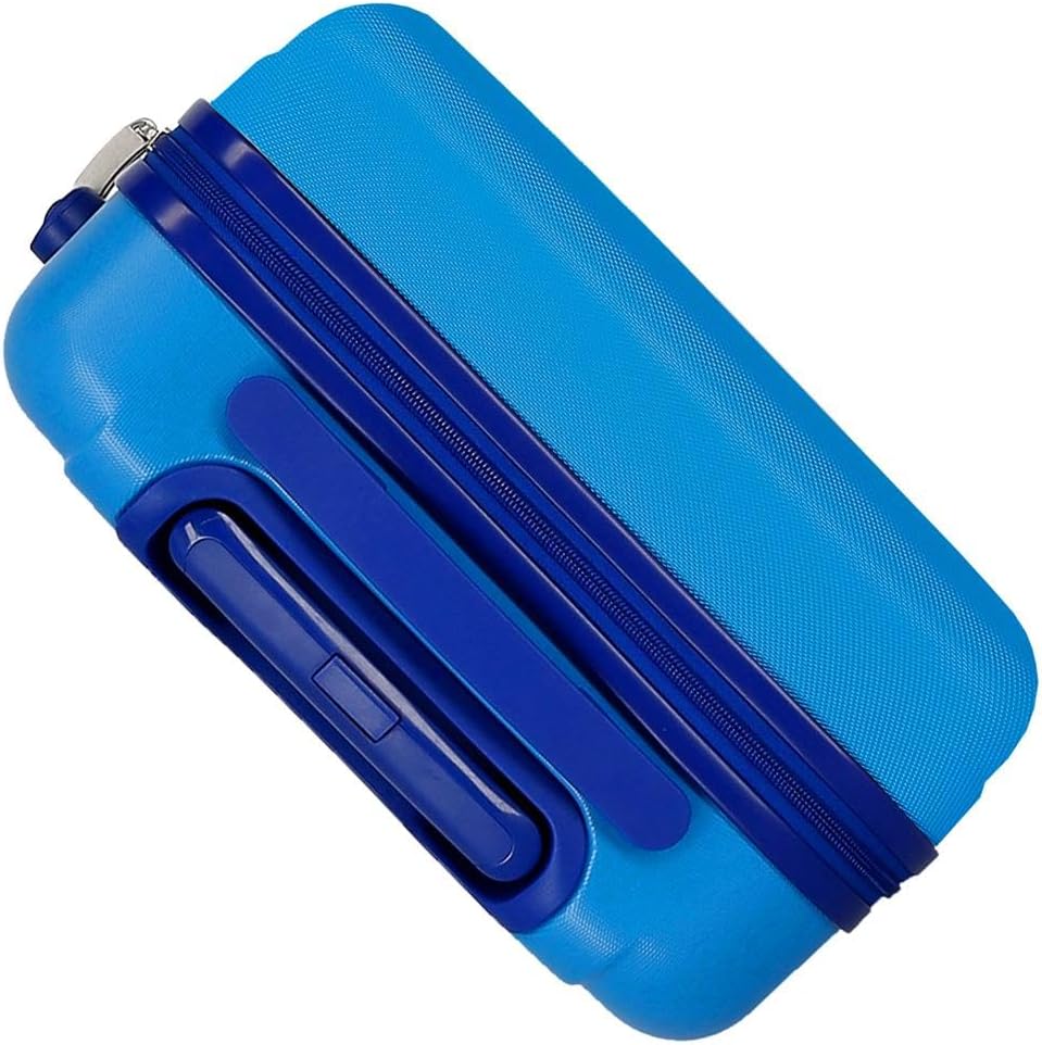 Reebok Maveryck Kabinenkoffer Blau 38 x 55 x 20 cm Starres ABS Seitliches Zahlenschloss 34 L 2,86 kg
