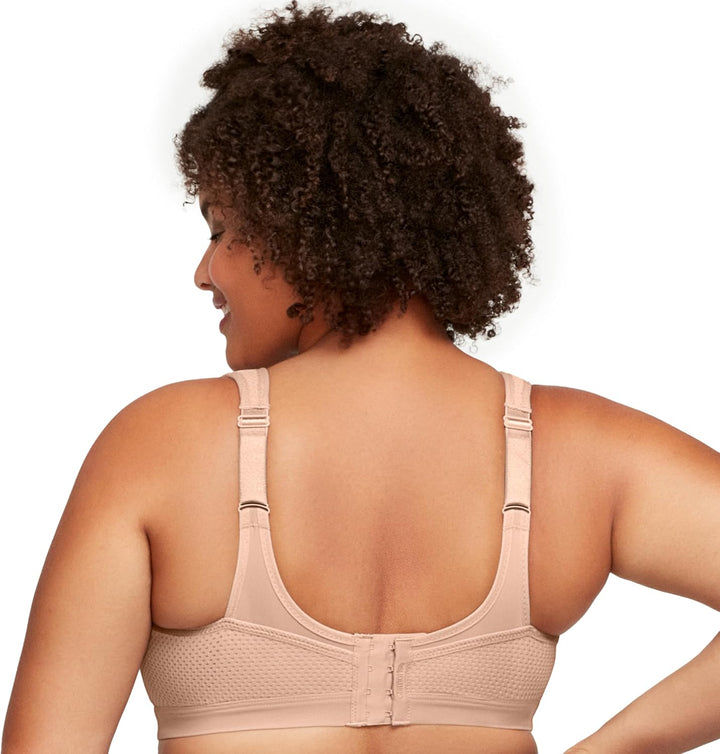 Glamorise Wonderwire 9066 Damen-Sport-BH, Übergrösse, hohe Belastung, mit Bügel 70G Haut, 70G Haut