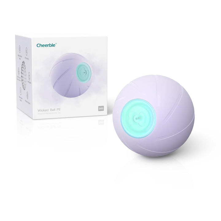 Cheerble Wicked Ball PE, 3 Interaktionsmodi Interaktives Hundespielzeug Ball, Selbstrollender Ball H