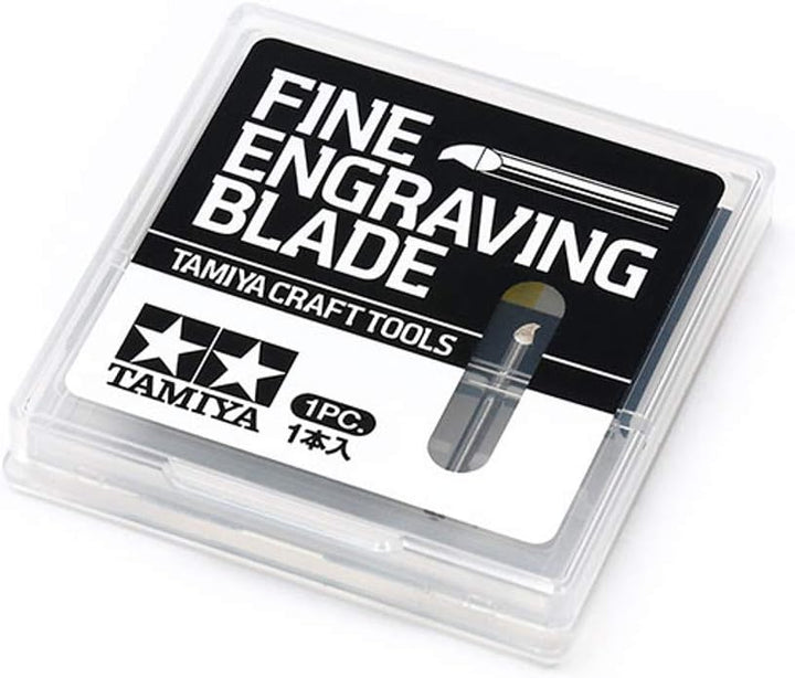 Tamiya 300074136 Gravurklinge 0,2mm / 2mm Schaft/L.25mm