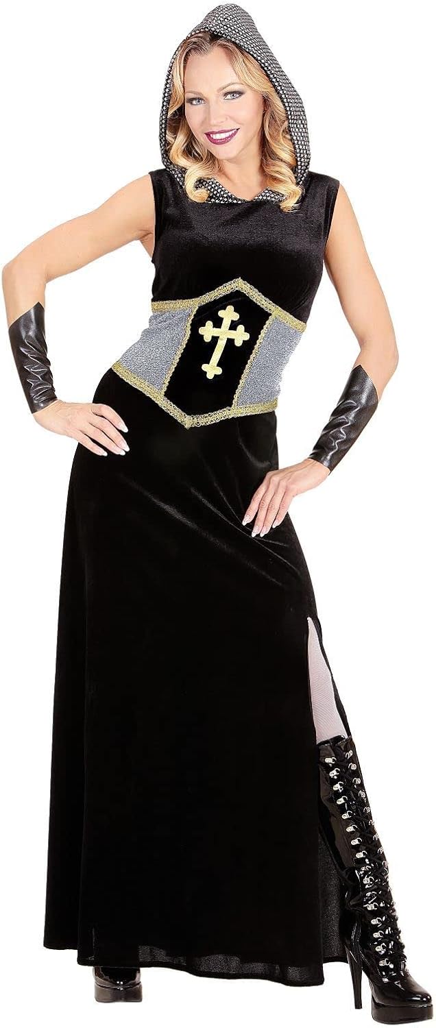 "JOAN OF ARC" (hooded dress, arm bands) - (XL), XL