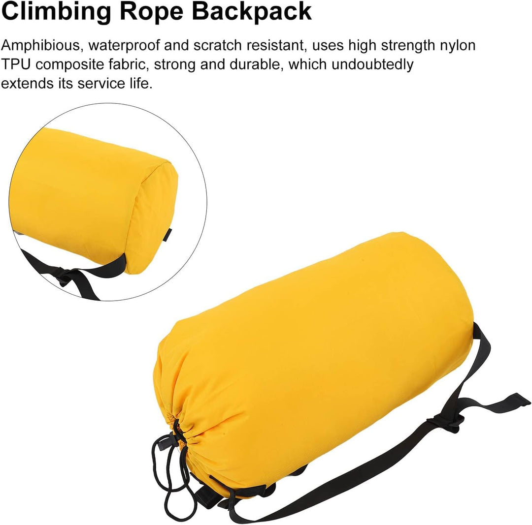 Alomejor Seilaufbewahrungstasche Fels- und Baumkletterausrüstung, Baumpflegerausrüstung, Rucksack-Se