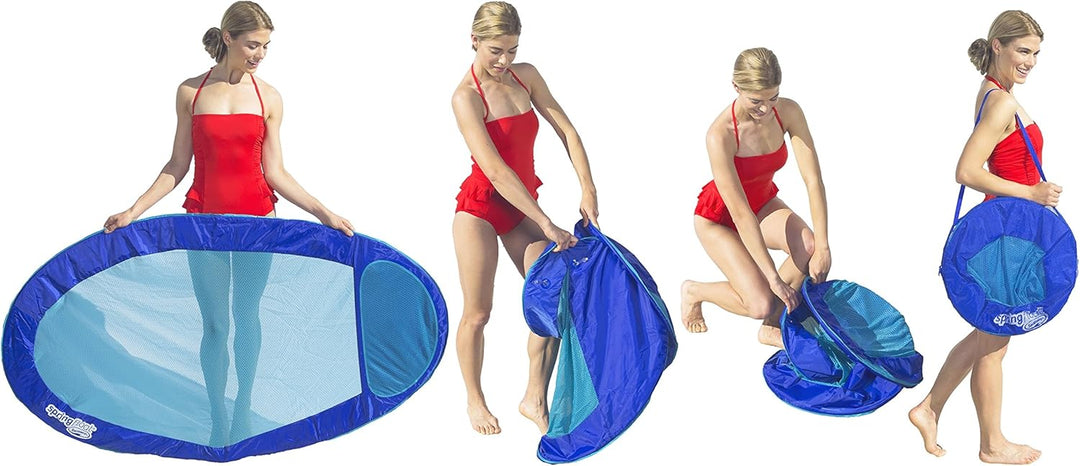 SwimWays Spring Float - Blue/Aqua