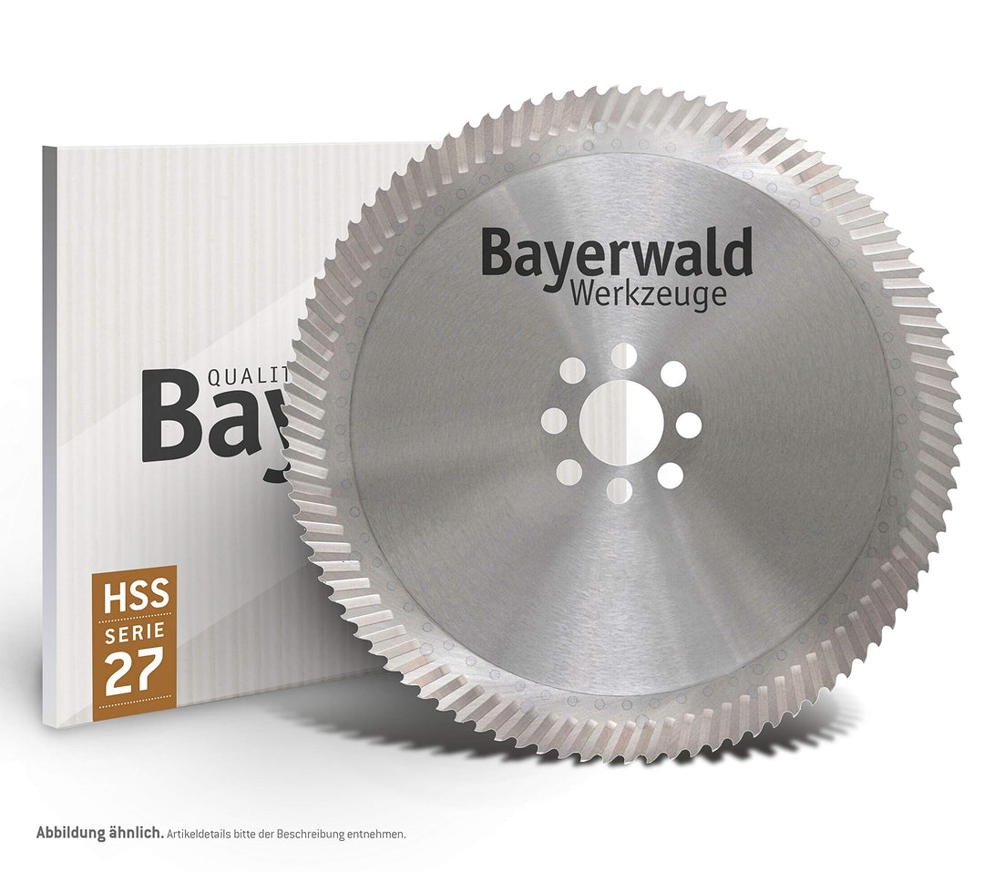Bayerwald - HSS Segment-Kreissägeblatt/Serie 15.27 - dampfbehandelte Ausführung für Stahl (Ø 400 mm