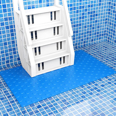 90x40CM Schwimmbadleitermatte,Gross Pool schutzmatte,Anti Rutsch Leitermatte für Schwimmbäder,Schutz