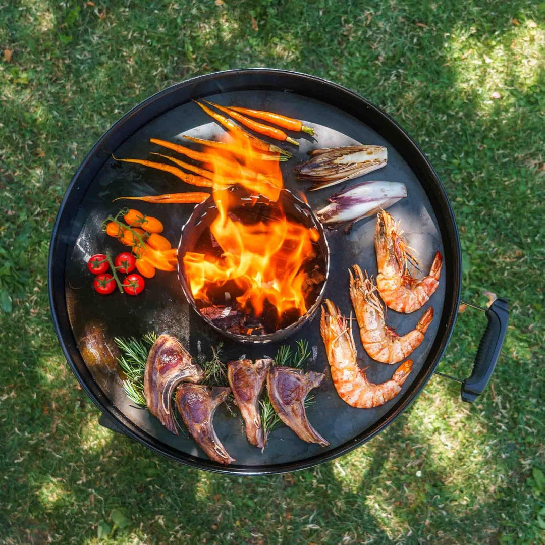 Grillrost.com Das Original 47er Feuerplatte - 4mm stark - Qualität Made in Germany - für alle 47er K