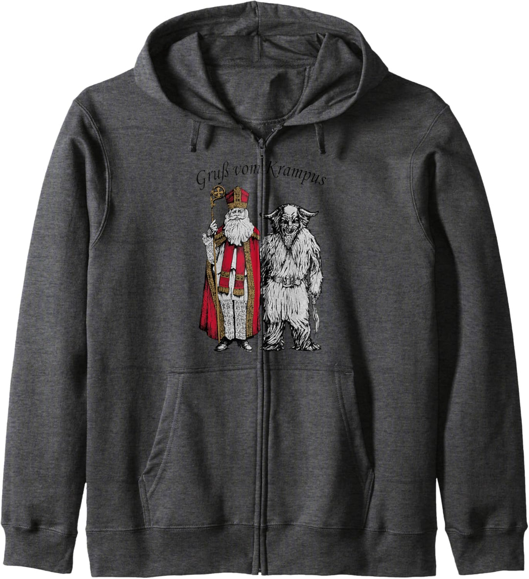 Gruss vom Krampus Kapuzenjacke