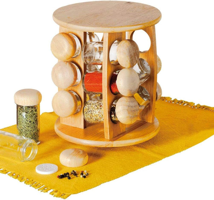 orion group Gewürzregal Gewürzhalter Organizer, Streuer-Set, 12 Stück Gewürzbehälter, Gewürzhalter f