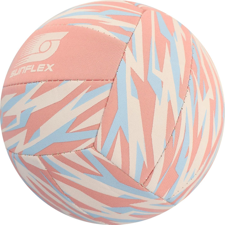 Sunflex® Beach- und Funball Size 3 Pastelflow Linie | Wasserfester Neoprenball mit rutschfestem Grip