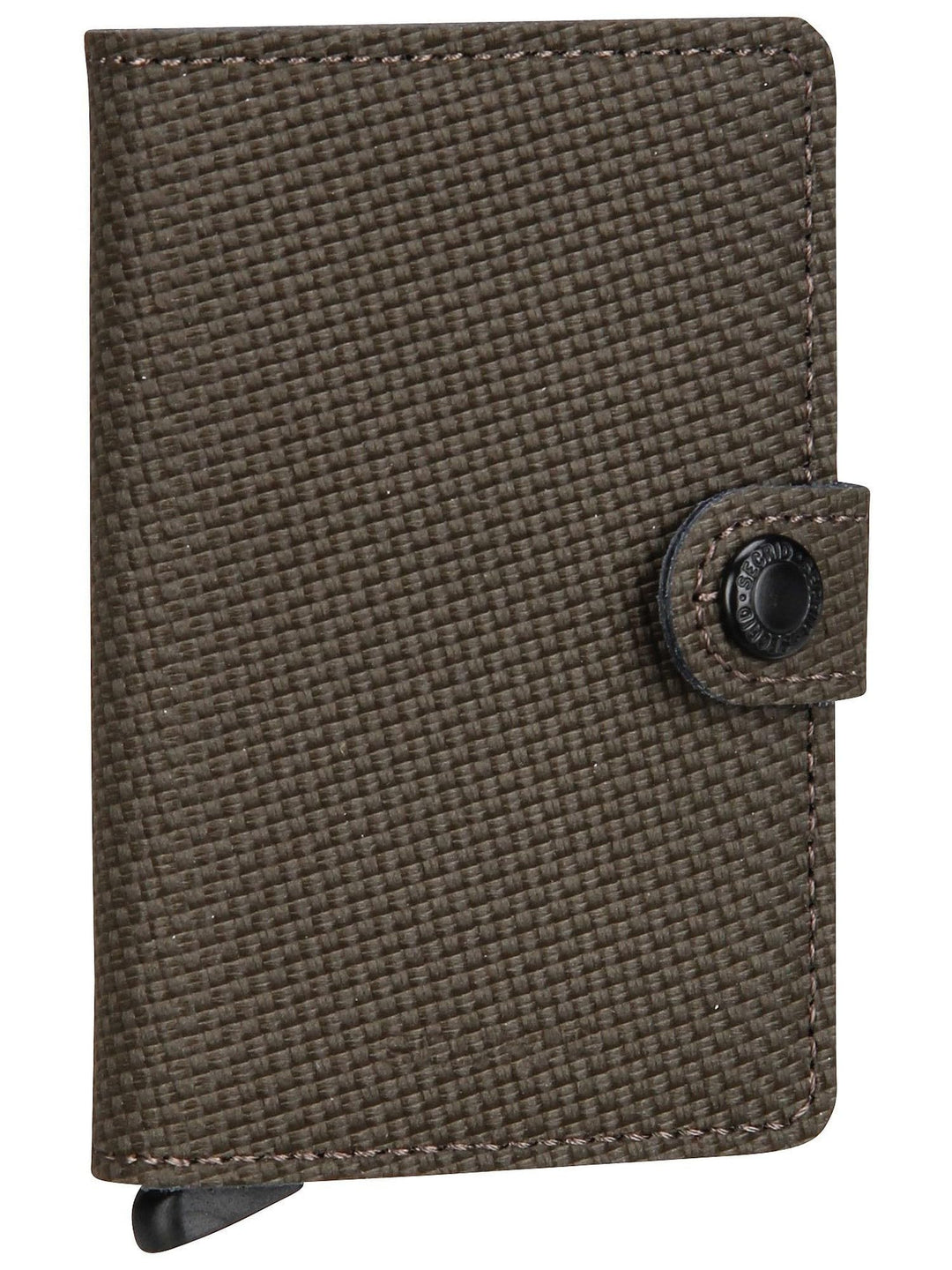 Secrid Unisex-Erwachsene Miniwallet Carbon Khaki Reisezubehör-Brieftasche, Talla única