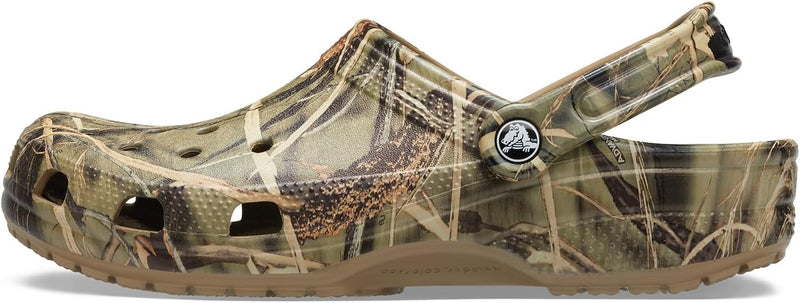 Crocs Unisex Erwachsene Classic Realtree Clogs V2 36/37 EU Khaki, 36/37 EU Khaki