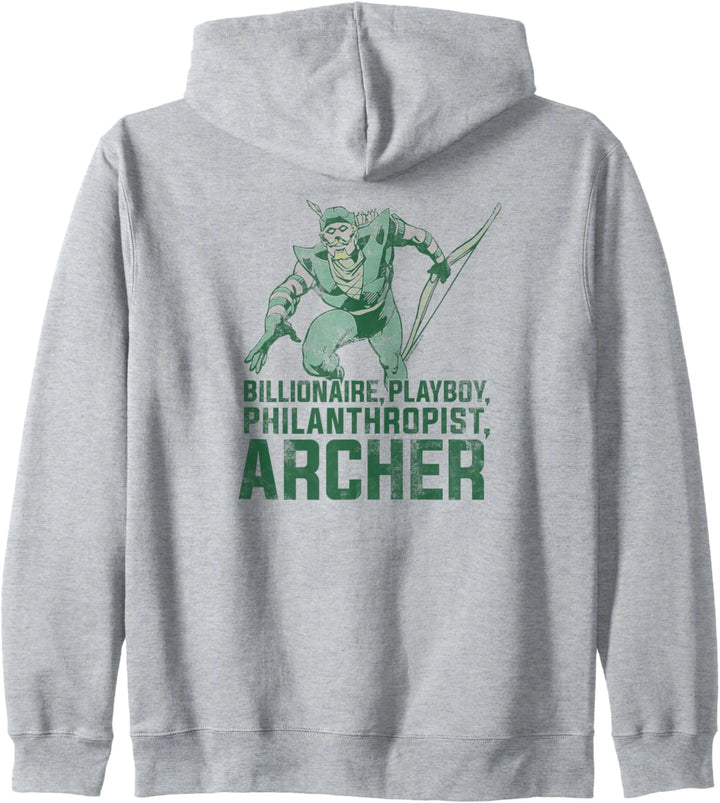 Justice League Green Arrow Archer Kapuzenjacke
