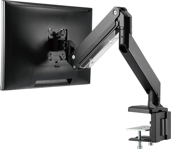 HALTERUNGSPROFI Monitor-Halterung Tischhalterung mit Gasdruckfeder Aluminium Extrastark bis 15kg LED
