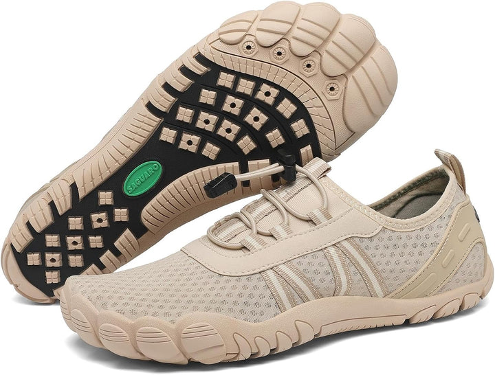 SAGUARO Unisex Barfuss Badeschuhe Wasserschuhe Schnell Trocknend Dicke Sohle rutschfest Atmungsaktiv