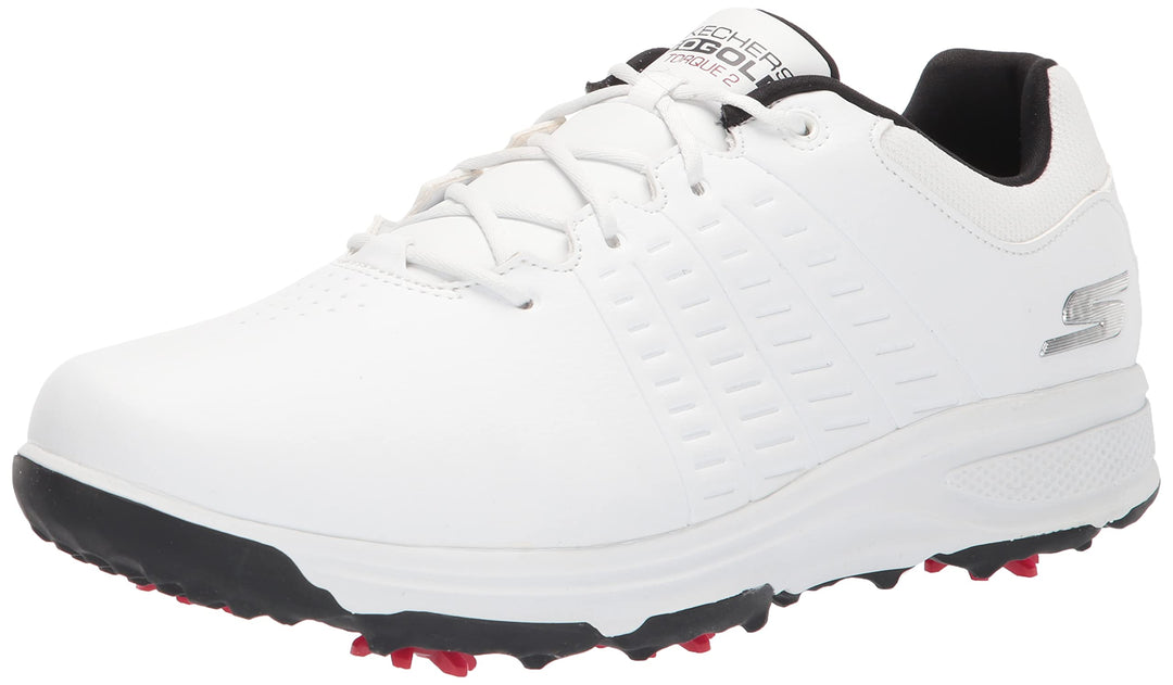 Skechers Herren Torque Waterproof Golf Shoe Golfschuh 41 EU Sohle Weiss Schwarz, 40 EU