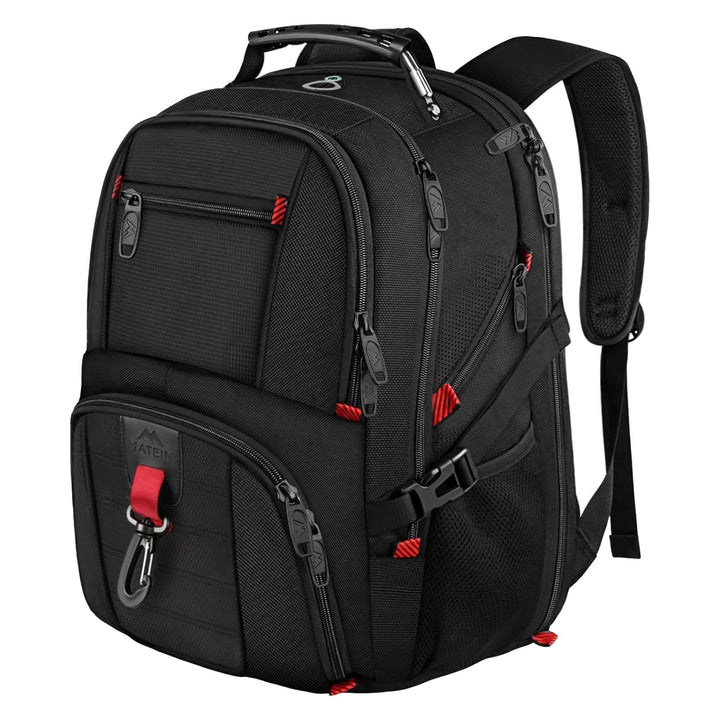 MATEIN Gross Laptop Rucksack Herren, 17 Zoll Arbeit Wasserdicht Backpack, Laptoptasche Reisen mit US