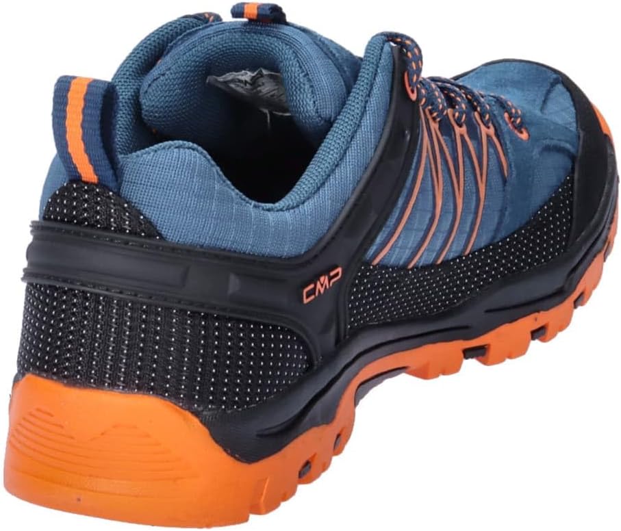 CMP RIGEL Jungen Trekking &amp; Wanderhalbschuhe 38 EU Bluesteel Flame, 38 EU Bluesteel Flame