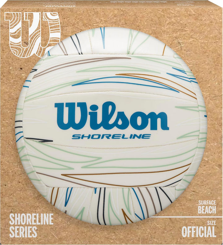 Wilson Outdoor-Freizeit-Volleyball, offizielle Grösse Gen Green White/Blue, Gen Green White/Blue