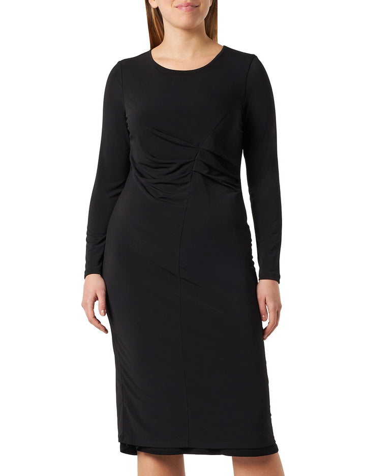 comma Damen Kleid 42 Schwarz 9999, 42 Schwarz 9999