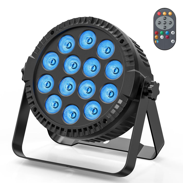 HOLDLAMP 14x6 RGBW LED Par Licht, 84W Par Scheinwerfer mit Sound Aktivierung, DMX 4/8CH Bühnenlicht