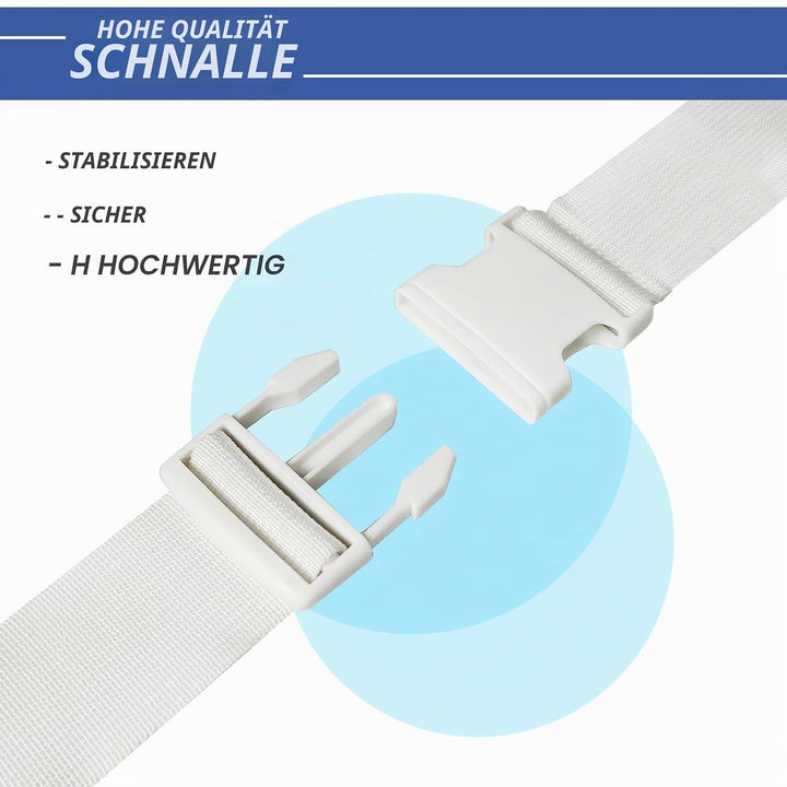 Matratzenhalter | Verbindet zwei Matratzen zu einer grossen LiegeFläche | variabel einstellbar | Mat