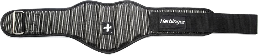 Harbinger Nylon Gewichthebergürtel für Gewichtheber, Fitness Krafttraining FirmFit Gürtel 19 cm M, F