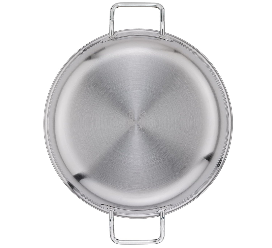 Spring Vulcano Intense Pro Servierpfanne XL | Hochrand 7cm | Ø32cm | Antihaftbeschichtet mit Schweiz
