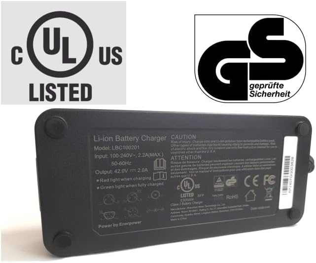 Enerpower Ladegerät 42V 2A für Bosch Performance und Active Line