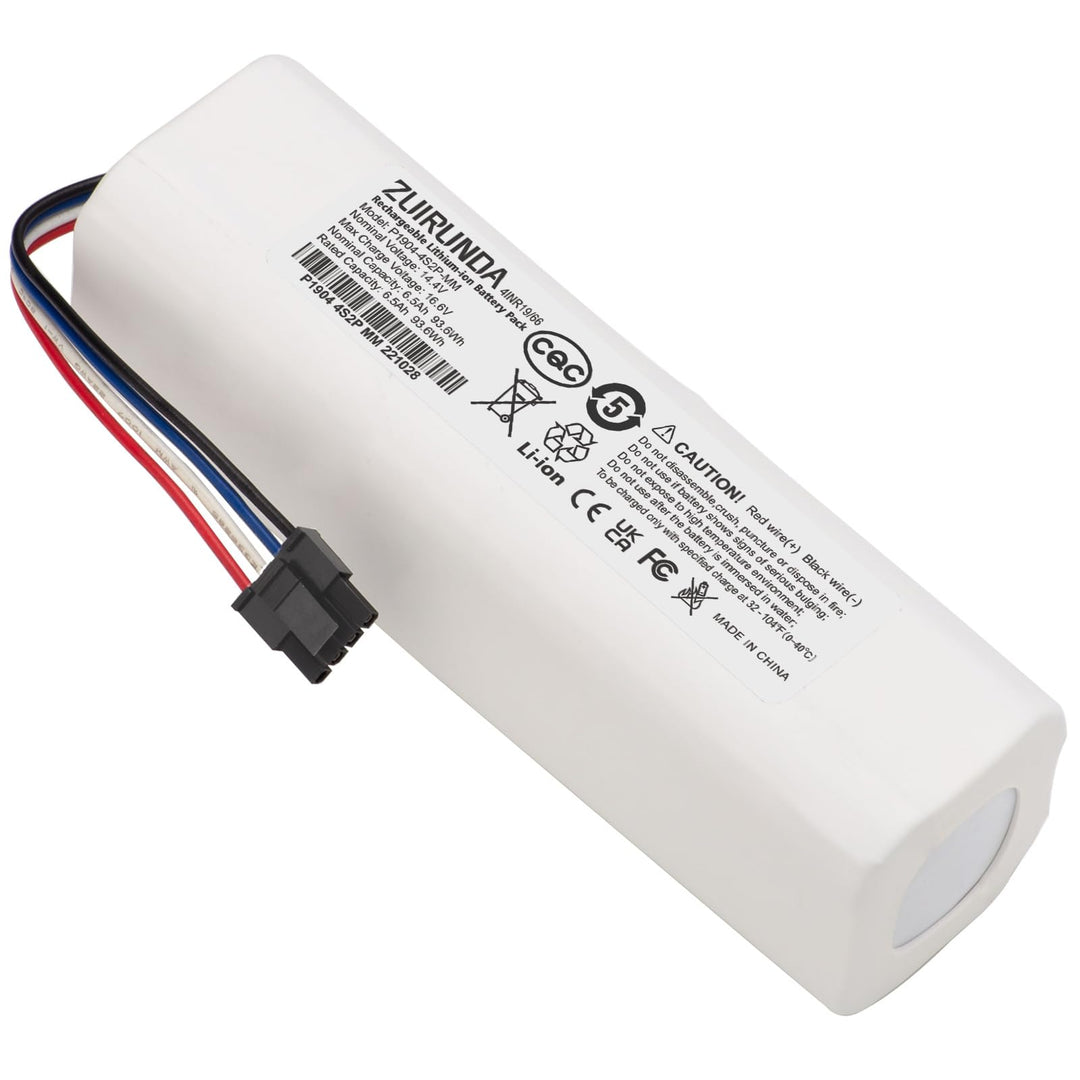 14.4V 6500mAh Li-ion Ersatzakku für Dreame D9 F9 BOT L10/Pro/Plus TRUEVER Finder Rls3 Roboterstaubsa