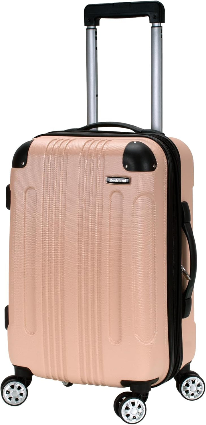 Rockland London Hartschalen-Trolley, champagnerfarben, 3-Piece Set (20/24/28), London Hartschalen-Ko